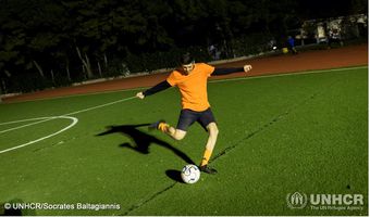 «Γκολ» ένταξης: Το ταξίδι ενηλικίωσης του Naser μέσα από το ποδόσφαιρο - Aπό τη Συρία στην Κω και τώρα στα γήπεδα Γαλατσίου