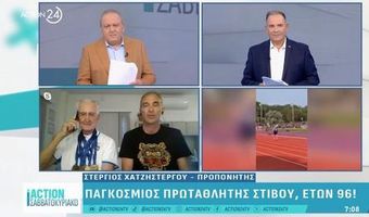 Σε εκπομπή του "Action 24" o Κώος παγκόσμιος πρωταθλητής Κων/νος Χατζηεμμανουήλ