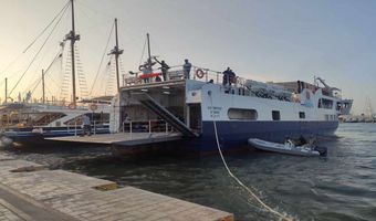 Σταματούν (προσωρινά) τα δρομολόγια του νέου πλοίου "Ολύμπιος Ερμής" - Έσπασε παράθυρο του πλοίου