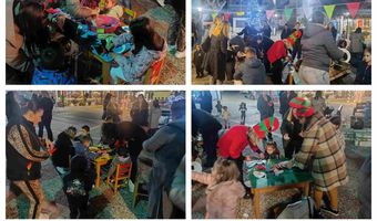 Γέμισε χαρούμενες  παιδικές φωνές η πλατεία Πυλίου στη Χριστουγεννιάτικη εκδήλωση από το βρεφονηπιακό σταθμό Πυλίου