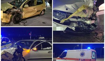 Σφοδρή σύγκρουση αυτοκινήτων στο Τιγκάκι 