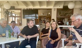 Στην Καρδάμαινα ο κ. Ν. Ανδρουλάκης: Το ΠΑΣΟΚ δίπλα στους νησιώτες 