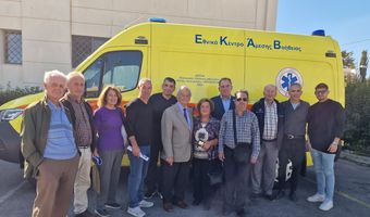 «Επιστρέφει» στην Κω το ασθενοφόρο - δωρεά του Σ/γου Κώων Αδελαΐδας 