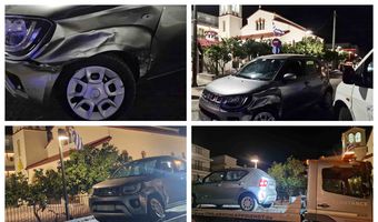 Τροχαίο ατύχημα το βράδυ της Τετάρτης έξω από τον Αγ. Παύλο Κω