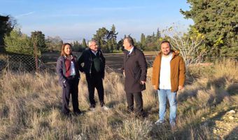 Tο οικόπεδο όπου έχει σχεδιαστεί να ανεγερθεί το νέο νοσοκομείο Κω επισκέφτηκαν οι Γ. Χατζημάρκος και Γ. Παππάς