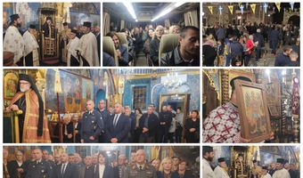 Mε λαμπρότητα ο εσπερινός στον Ι.Ν. Ασωμάτου στο Ασφενδιού