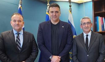 Γ. Παππάς: Συνάντηση εργασίας του με τον Υπ. Ναυτιλίας & Νησιώτικης Πολιτικής Β. Κικίλια
