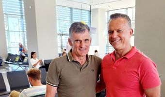 Συνάντηση - έκπληξη στην Κω: Ο Δήμαρχος Λειψών με τον Χ. Μεντιλίμπαρ