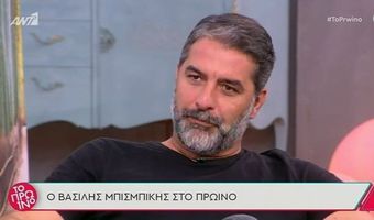 Συνελήφθη ο ηθοποιός Βασίλης Μπισμπίκης – Προκάλεσε φθορές σε αυτοκίνητα και εγκατέλειψε το σημείο