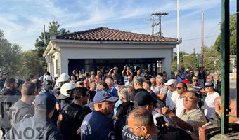 Δράμα: Ένταση με αφορμή την επίσκεψη του Υπ. Υγείας Α. Γεωργιάδη στο νοσοκομείο - Επεισόδια με 2 τραυματίες (vid)