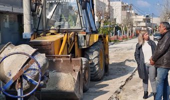 Συνεχίζονται με εντατικούς ρυθμούς οι εργασίες στην οδό Μ. Αλεξάνδρου για το νέο αποχετευτικό δίκτυο της ΔΕΥΑΚ