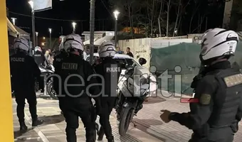 Επίθεση κατά του κ. Μάκη Βορίδη στο Ηράκλειο: Του πέταξαν αυγά, τραπέζια και φώναζαν συνθήματα