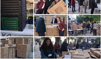 Παρουσία του Περ/ρχη Γ. Χατζημάρκου ξεκίνησε η διανομή οικιακών κομποστοποιητών στην Κω