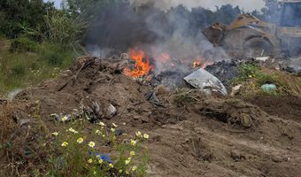 Άμεση αντιμετώπιση πυρκαγιάς στην επαρχιακή oδό Αντιμάχειας - Κεφάλου