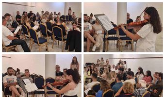 Γεμάτη υπέροχες μελωδίες η ετήσια μαθητική συναυλία της τάξης βιολιού της Τάνιας Σικελιανού 