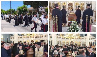 Σε κλίμα συγκίνησης το “τελευταίο αντίο” στον Μητροπολίτη Αγκύρας Ιερεμία