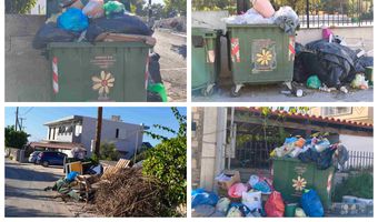 «Βουνά» από σκουπίδια σε γειτονιές της Κω - Ερωτήματα για τη μη αποκομιδή από τον ιδιώτη εργολάβο