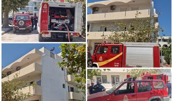 Φωτιά σε οικία στην Πόλη της Κω- Στο νοσοκομείο μεταφέρθηκε μία γυναίκα 