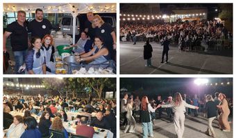 Κέφι, χορός και πλούσια εδέσματα στα χοιροσφάγια του "Απελλή" στο Πυλί