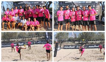 Με απόλυτη επιτυχία το διήμερο τουρνουά Novibet Footvolley στον Μύλο – Νικητές οι Κουρζής και Ιωαννίδης