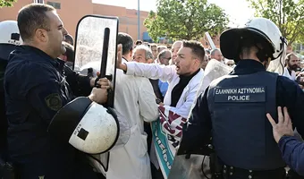 Ένταση στο νοσοκομείο «Αττικόν» λίγο πριν την επίσκεψη Μητσοτάκη-Γεωργιάδη  