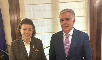 Σημαντική συνάντηση του Β. Υψηλάντη με την Υπ. Πολιτισμού για τα έργα πολιτισμού στα Δωδεκάνησα