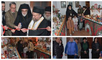 Tα εγκαίνια της Φάτνης στην Ι.Μ. Παναγίας Σπηλιανής