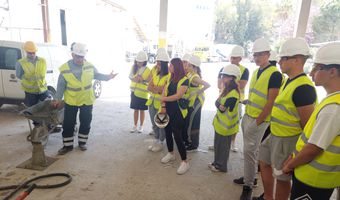 ΕΥΧΑΡΙΣΤΗΡΙΟ ΤΟΥ 1ου ΕΠΑΛ ΚΩ ΣΤΗΝ «INTERBETON –TITAN GROUP COMPANY»  ΚΑΙ ΤΟΝ ΣΤΑΜΑΤΗ ΒΟΥΚΟΥΒΑΛΙΔΗ ΚΑΙ ΤΑ ΕΛΛΗΝΙΚΑ ΛΕΩΦΟΡΕΙΑ ΑΕ