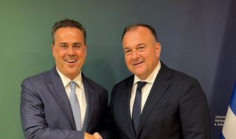 Συνάντηση του Γ. Παππά με τον Υπουργό ΠΕΝ για Ενέργεια, Περιβάλλον και Υποδομές στα Δωδεκάνησα