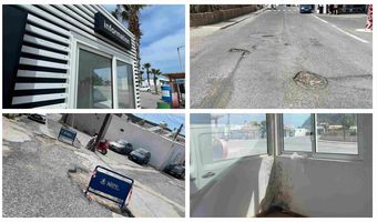 Γ. Κοκαλάκης: Σαπίζουν τα info kiosk - Oι λακούβες καλωσορίζουν τους επισκέπτες στην Κέφαλο