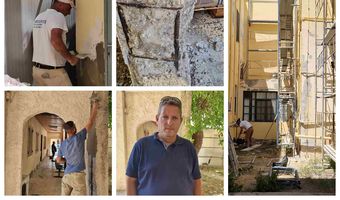 Aλβανός εργολάβος ανέλαβε αφιλοκερδώς το εξωτερικό βάψιμο του νοσοκομείου Κω