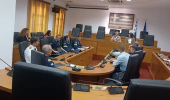Συνεδρίασε το Συντονιστικό Όργανο Πολιτικής Προστασίας για την πρόληψη και την ασφάλεια του νησιού