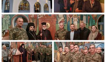 Με κατάνυξη ο εσπερινός της εορτής του Αγίου Μηνά στη Βορίνα Κω