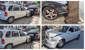 Tροχαίo ατύχημα στην οδό Αμερικής στην πόλη της Κω - ΙΧ συγκρούστηκε με σταθμευμένο όχημα