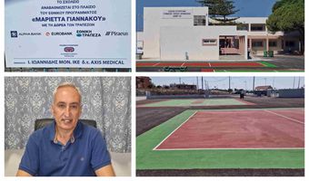 Ο Δ/ντης του Λυκείου Αντιμάχειας Γ. Κρητικός μιλάει για την “γενναία” ανακαίνιση του σχολείου και τις προσλήψεις εκπαιδευτικών