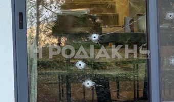 Ρόδος: «Γάζωσαν» με 14 σφαίρες σπίτι επιχειρηματία 