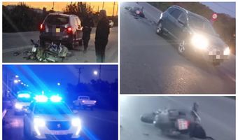 Τροχαίο στον Επαρχιακό: Αυτοκίνητο συγκρούστηκε με δίκυκλο - Στο νοσοκομείο ο οδηγός