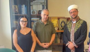 Συνάντηση της Προέδρου του Βακούφ Κω και του Ιμάμη, με τον Γ.Γ. του Υπ. Παιδείας και Θρησκευμάτων 