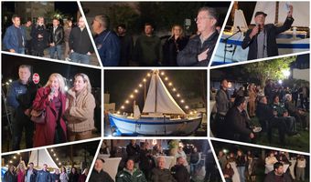 Φωταγώγηση του ανακατασκευασμένου τρεχαντηριού “ΜΑΔΕΡΑ” στην Καζέρμα