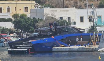 Η "Lamborghini της θάλασσας" στα Δωδεκάνησα. Στη Λέρο το υπερπολυτελές σκάφος των 4 εκατ. ευρώ
