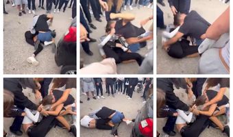 Άγριος καυγάς μαθητριών έξω από σχολείο της Κω – Έπαιξαν μπουνιές μπροστά στα μάτια των συμμαθητών τους (vid)