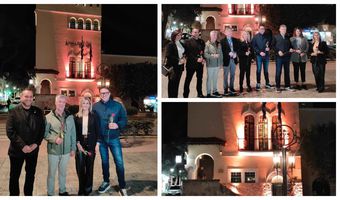 "Φωταγώγηση" του Δημαρχείου Κω για την Διεθνή Ημέρα Εξάλειψης της Βίας κατά των Γυναικών