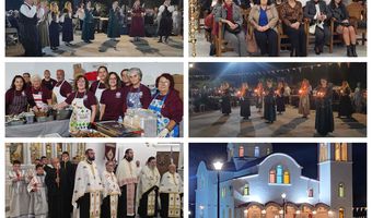 Πλήθος κόσμου στον εσπερινό και το πανηγύρι της εορτής του Αγίου Γεωργίου Νέας Αλικαρνασσού Κω