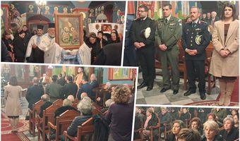 Με μεγαλοπρέπεια ο Αρχιερατικός Εσπερινός στον Ι.Ν. Ευαγγελίστριας Ασφενδιού