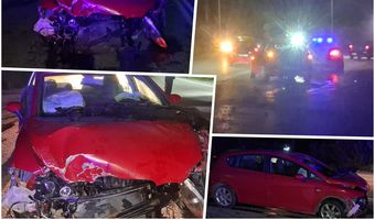 Τροχαίο στον Επαρχιακό - Αυτοκίνητο ξέφυγε της πορείας του και προσέκρουσε με σφοδρότητα σε τοιχίο 