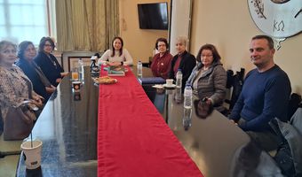 Σε πολιτιστικούς Σ/γους του νησιού παρέδωσε η Έπαρχος το βιβλίο για την  Άννα Καραμπεσίνη 