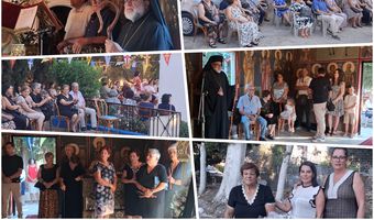 Mε λαμπρότητα ο εσπερινός για την εορτή της Παναγίας Τριχερούσας στο Πυλί
