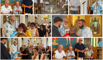 Κυριακή Ι’ Ματθαίου, Μετά την Εορτή της Μεταμορφώσεως του Σωτήρος, με τον Σεβασμιώτατο κ. Ναθαναήλ στον ΙΝ Αγίων Πάντων Κω