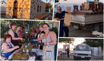 Προετοιμασίες για το σημερινό πανηγύρι της Αγ. Μαρίνας στην Κω