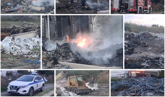 Φωτιά στο Τιγκάκι – Άμεση επέμβαση της Πυροσβεστικής